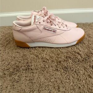 Pink Reebok Women’s Freestyle Lo Sneakers, Size 8M